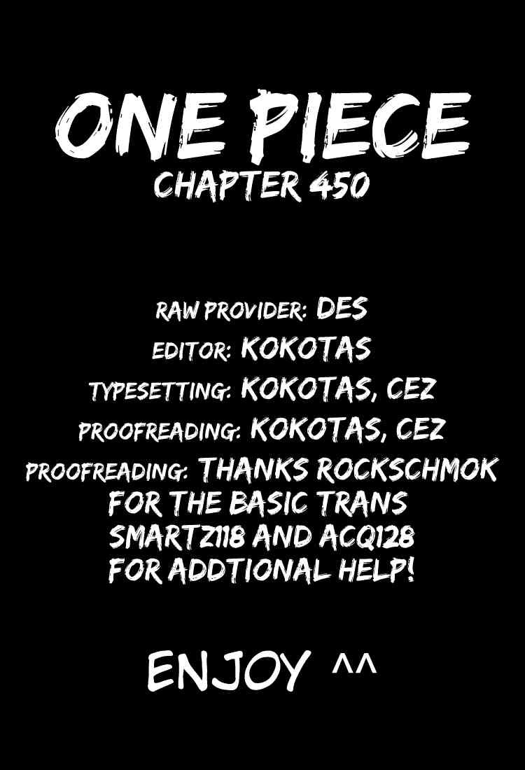 One Piece Chapter 450 20